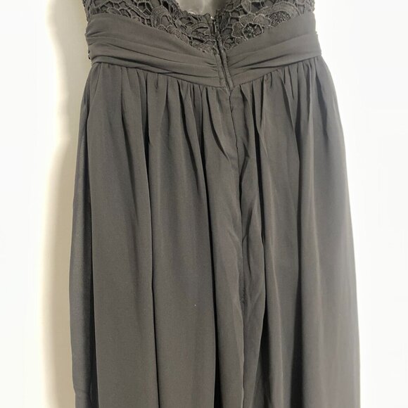 Elegant Black Lace Women's Dress - Picture 2 of 10